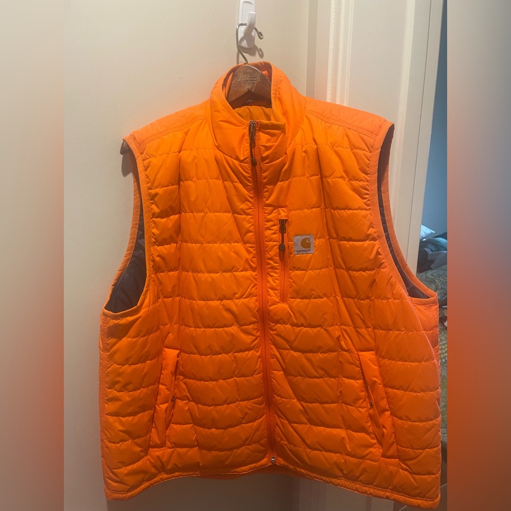 Carhartt Bright Orange Vest